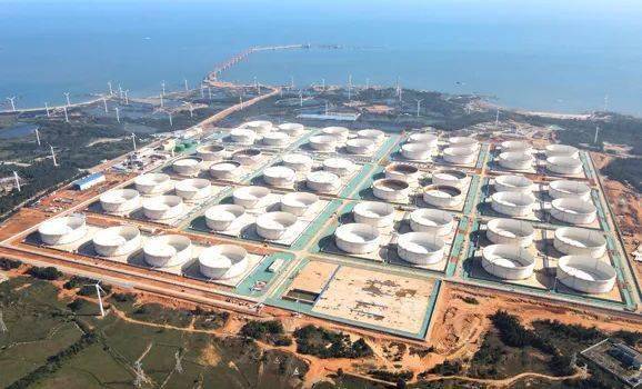 全国最大商业储备油库顺利建成